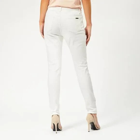 Michael kors Women's White Skinny Jeans Size 2 - Picture 2 of 8